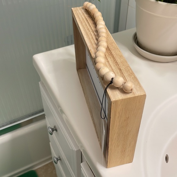 Rae Dunn BLESS OUR HOME wood Sign - Picture 4 of 10